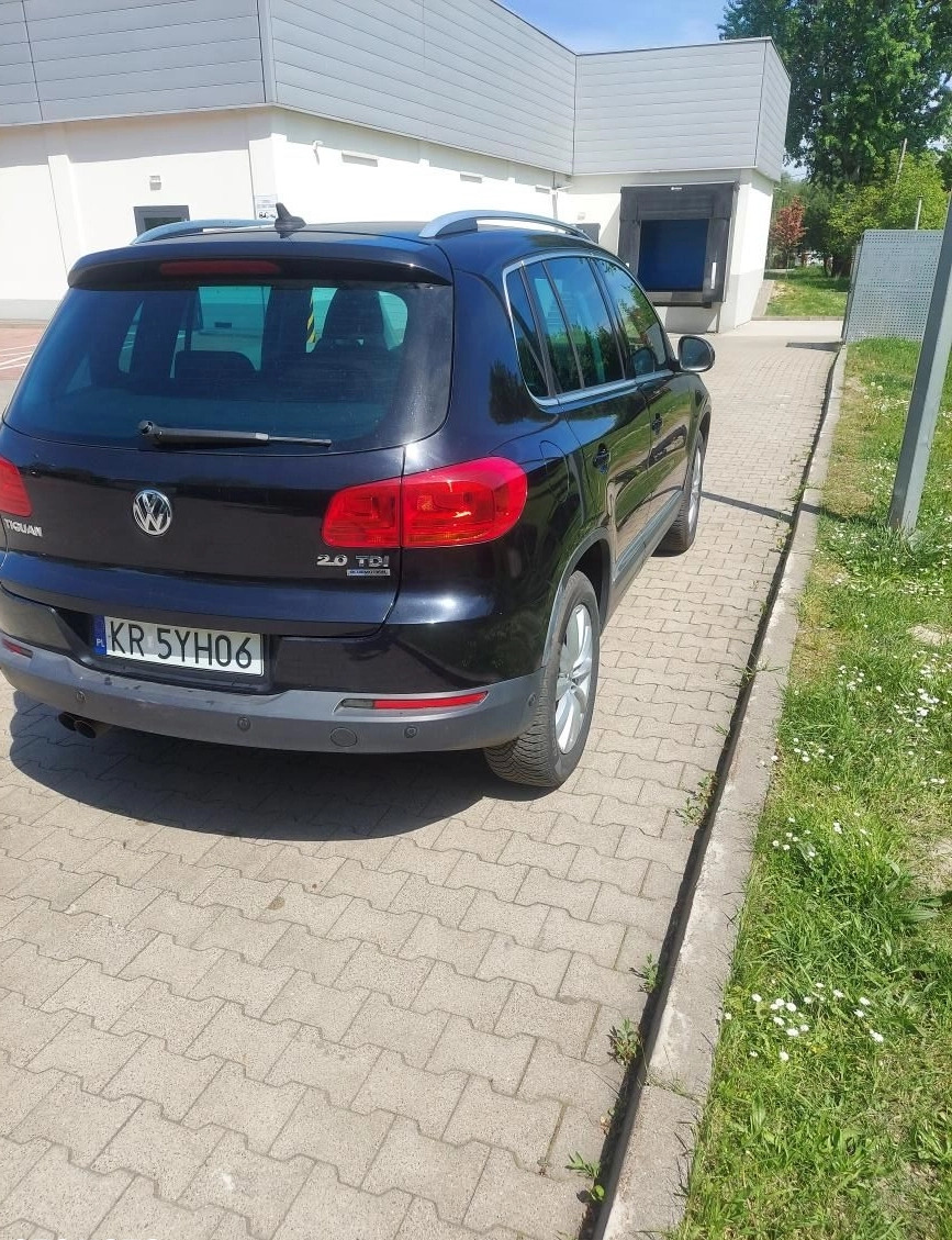 Volkswagen Tiguan cena 42900 przebieg: 194200, rok produkcji 2012 z Kraków małe 67